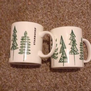 Starbucks coffee mugs , christmas